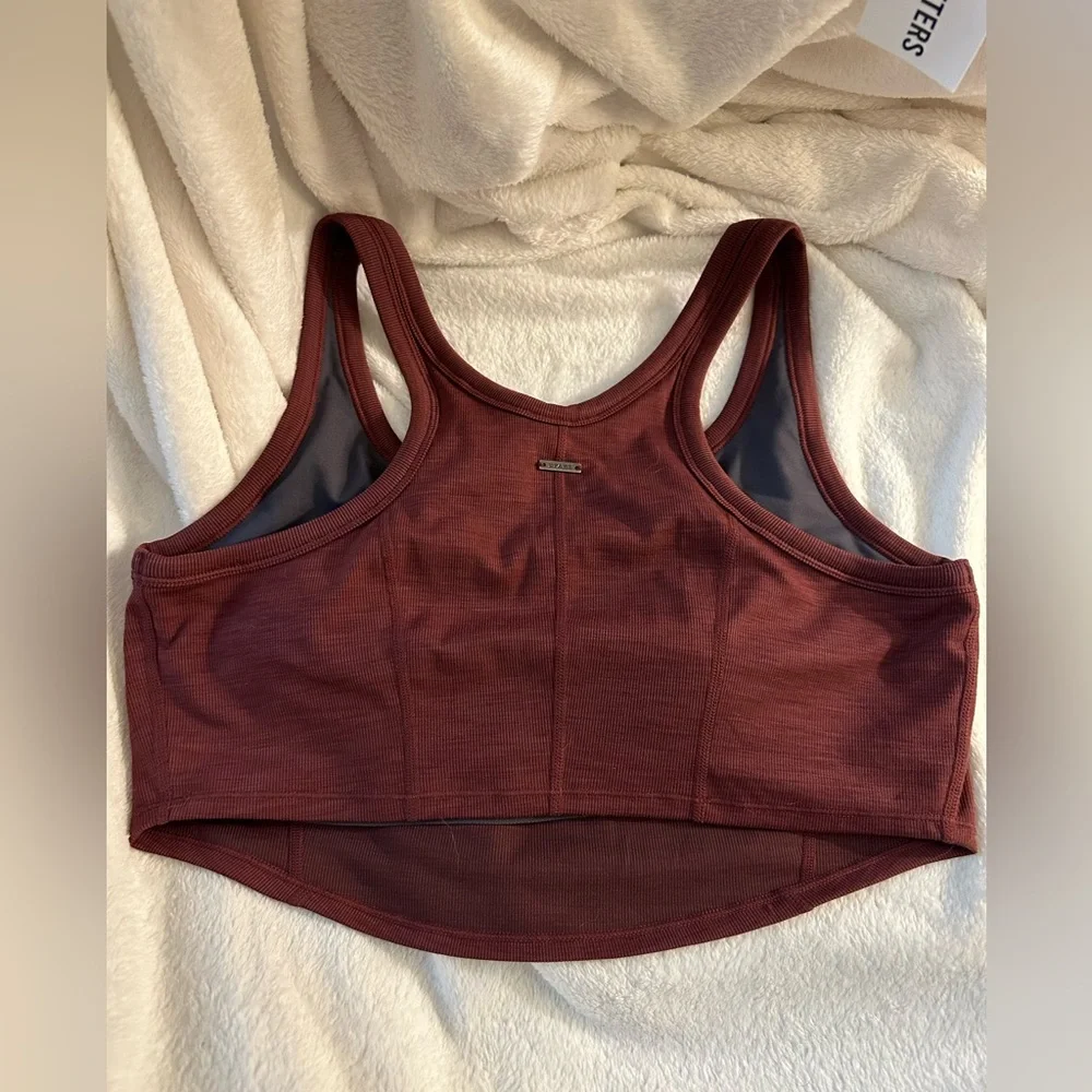 NWT- PRANA- Becksa™ Bralette- Heathered Maroon-‎ XL - Picture 3 of 16